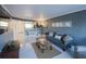 Comfortable living room featuring modern decor and plenty of seating at 800 Cove Cay Dr # 4F, Clearwater, FL 33760