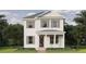 Charming two-story home with detailed shutters and a welcoming front porch at 1201 35Th N Ave, St Petersburg, FL 33704
