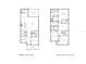 Detailed floor plan showcasing the layout of the first and second floors of the house at 1201 35Th N Ave, St Petersburg, FL 33704