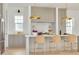 Beautiful kitchen with an island, pendant lighting, and stainless steel appliances at 1201 35Th N Ave, St Petersburg, FL 33704
