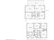 Floorplan of a two-story home with 4 bedrooms and 3 bathrooms at 12470 Elgin Blvd, Spring Hill, FL 34609