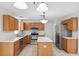 Bright kitchen featuring modern appliances, a functional island, and ample counter space for easy meal preparation at 12470 Elgin Blvd, Spring Hill, FL 34609