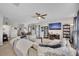Spacious living room with open concept design, plush seating, and great natural light for a comfortable living space at 14643 Brumby Ridge Ave, Lithia, FL 33547