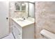 Bathroom with vanity and toilet at 2593 Countryside Blvd # 7305, Clearwater, FL 33761