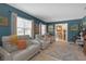 Inviting living room with comfortable seating, stylish decor, and neutral colors at 2704 Dorene Dr, Plant City, FL 33563