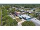 Aerial view of the home showing the neighborhood and surrounding landscaping at 3215 58Th N St, St Petersburg, FL 33710
