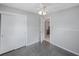 Cozy bedroom with neutral paint and wainscoting at 3215 58Th N St, St Petersburg, FL 33710