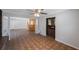 Spacious living room featuring a built-in hutch and an open floor plan at 3215 58Th N St, St Petersburg, FL 33710
