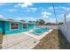 Beautiful backyard pool and patio area perfect for entertaining and relaxation at 3215 58Th N St, St Petersburg, FL 33710