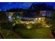 Aerial view of the property showcasing its manicured lawn and neighborhood at 356 20Th Ne Ave, St Petersburg, FL 33704