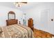 Comfortable bedroom with hardwood floors and ample natural light at 356 20Th Ne Ave, St Petersburg, FL 33704