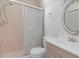 Bathroom with a tub-shower combination and vanity at 4234 Brentwood Park Cir, Tampa, FL 33624