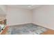 Spacious room with ceiling fan and wood flooring at 4234 Brentwood Park Cir, Tampa, FL 33624