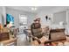 Bright bedroom features natural light, neutral walls, and ample space at 5713 Shore S Blvd, Gulfport, FL 33707