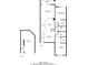 Detailed floor plan showcasing the layout of the home with dimensions of each room and total square footage at 612 Arbor Lake Ln, Tampa, FL 33602