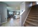 Open-concept living room and kitchen at 10826 Trailing Vine Dr, Tampa, FL 33610