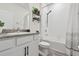 Bathroom with a combination shower and tub, and neutral colored decor at 12517 Nantahala Run, Parrish, FL 34219