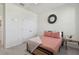 Bright bedroom with double door closet, natural light, and modern decor at 12517 Nantahala Run, Parrish, FL 34219
