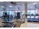 Spacious fitness center with state-of-the-art equipment and beautiful natural lighting at 1310 Gulf Blvd # 6C, Clearwater Beach, FL 33767