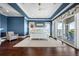 Waterfront main bedroom with a private balcony, light color palette and water views at 16365 Redington Dr, Redington Beach, FL 33708