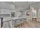 Spacious kitchen with a large island, stainless steel appliances, and barstool seating at 16367 Ashington Park Dr, Tampa, FL 33647