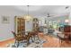 Open concept living and dining area offering ample space and natural light at 1701 Pinehurst Rd # 9G, Dunedin, FL 34698