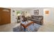 Comfortable living room featuring a modern design, plush seating, and stylish decor at 1707 Hibiscus S Cir, Oldsmar, FL 34677