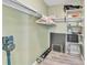Inside a closet featuring built in shelving and clothes hangers at 1859 Shore S Dr # 202, South Pasadena, FL 33707
