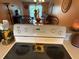 Close-up of the black glass-top range in the kitchen at 2625 State Road 590 # 913, Clearwater, FL 33759