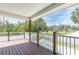 Spacious deck overlooking backyard and pool area at 2807 57Th S St, Gulfport, FL 33707