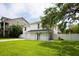 Inviting two-story home with well-manicured lawn and white fencing offers great curb appeal at 2807 57Th S St, Gulfport, FL 33707