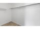 Bright closet featuring shelf and rack at 2907 W Tyson Ave, Tampa, FL 33611