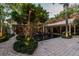 Backyard pool oasis and covered patio area, creating a serene setting for outdoor relaxation and entertainment at 3112 W Wallcraft Ave, Tampa, FL 33611