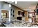 Bright kitchen featuring granite countertops, modern appliances, and lots of open space at 3410 Briarwood Ln, Safety Harbor, FL 34695