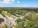 Aerial view capturing the property's location near school, city, and neighborhood at 419 W Osborne Ave, Tampa, FL 33603