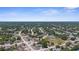 Wide aerial shot of a residential development, highlighting a mix of housing styles and natural surroundings at 4499 Collins Rd, Spring Hill, FL 34606
