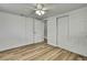 This room features new flooring and closet space at 5053 Lofton Dr, New Port Richey, FL 34652