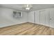 Bedroom boasts new floors, window, and closet at 5053 Lofton Dr, New Port Richey, FL 34652