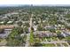 Scenic aerial view showcasing the property's prime location in a vibrant, green neighborhood at 510 33Rd N Ave, St Petersburg, FL 33704