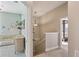 Hallway with doorways leading to bedrooms at 510 33Rd N Ave, St Petersburg, FL 33704