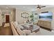 Spacious living room with stylish decor, comfortable seating, and a large entertainment center at 510 33Rd N Ave, St Petersburg, FL 33704