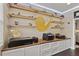 Nicely designed office space with custom shelving and unique decorations at 510 33Rd N Ave, St Petersburg, FL 33704
