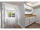 Open concept living space with kitchen and outdoor balcony at 6324 Newtown Cir # 24B1, Tampa, FL 33615
