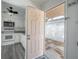View from the back door into the kitchen at 725 2Nd Ne Ave, Largo, FL 33770