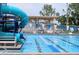 Enjoy swimming laps or playing on the water slide in this bright, well-maintained community pool at 8260 32Nd N Ave, St Petersburg, FL 33710