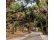 A paved trail meanders through the lush vegetation and shady trees at 8260 32Nd N Ave, St Petersburg, FL 33710