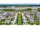 Aerial view of community showing tree-lined streets and beautiful homes at 1022 Montgomery Bell Rd, Wesley Chapel, FL 33543