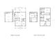Detailed floor plan showcasing the layout of the home's first and second floors at 116 24Th S Ave, St Petersburg, FL 33705