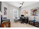 Comfortable office space with natural light, desk, and ample shelving at 12353 Bayou Flats Ln, Tampa, FL 33635