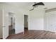 Spacious bedroom featuring access to an ensuite bathroom and large closet at 19803 Prince Benjamin Dr, Lutz, FL 33549